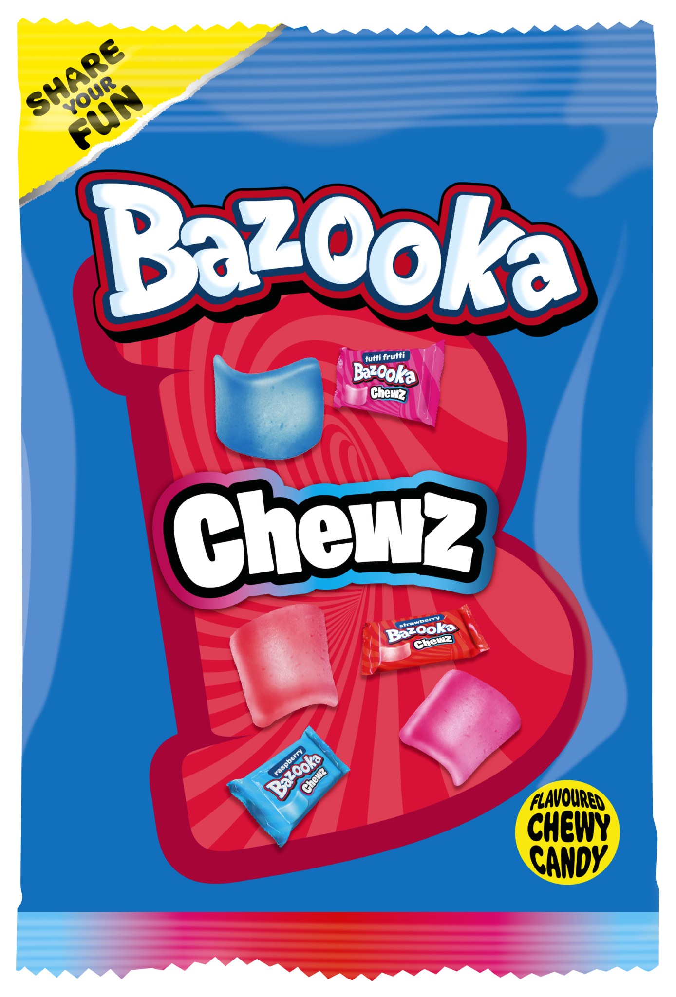 Bazooka Chewz Product Information - Bazooka Candy Brands